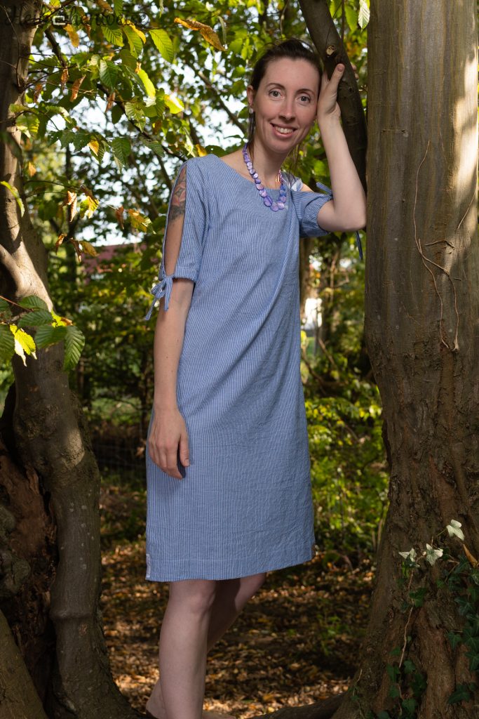 Shirt als Kleid aus NähTrends Mein Style Sommerausgabe Modell 4 genäht